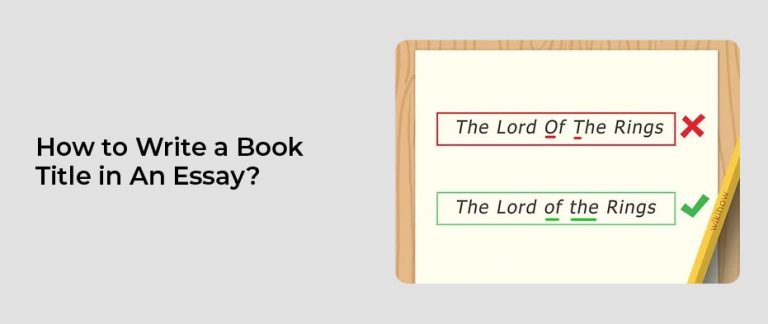 do you underline a book title in essay