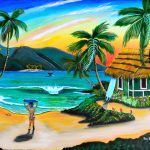 Discover Hawaiian Art That Evokes Tropical Flowers, Tranquil Beaches and the Sound of the Ukulele