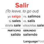 How to Conjugate 'Salir' in Spanish