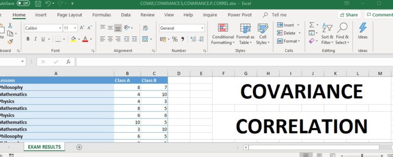 Excel Covariance: How to Do It Like a Pro